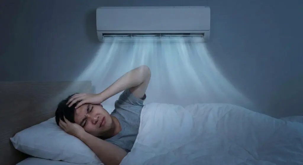 Nằm m&aacute;y lạnh bị đau đầu l&agrave; v&igrave; sao?